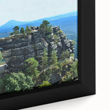 Extra large framed canvas featuring a textured depiction of a colorful Prague scenery in black, ideal for living room decor.