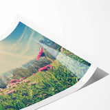 Extra large wall art featuring line art flowers in black and white, ideal for large living room decor.