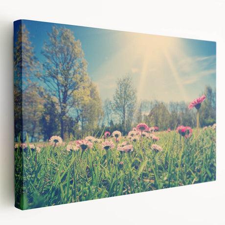 Large canvas print featuring a serene European Estonian landscape.