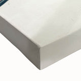 Black and white landscape art painting of Lyon on stretched canvas, ideal for bedroom wall art.