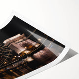 Extra large wall art featuring line art flowers in black and white on a rolled print, ideal for large living room decor.