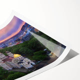 Extra large wall art featuring line art flowers in black on white, ideal for large living room decor.