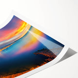 Extra large wall art featuring line art flowers in muted tones on rolled canvas, ideal for large living room decor.