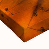 Black and white landscape art painting of Barcelona on stretched canvas, suitable for bedroom wall decor.