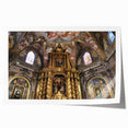 Rolled print of a Valencia, Spain scenery with vibrant floral elements in soft pastel shades, ideal for art wall dining room.