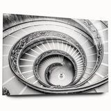 Acrylic glass print of a European Vatican scene in muted earth tones, suitable for bedroom or dining room decor.
