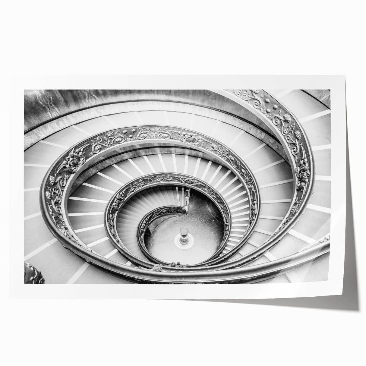 Extra large rolled print of the Vatican scenery with pastel shades, ideal for art wall dining room.