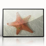 Large abstract wall art depicting a vibrant Mexican Quintana Roo landscape on framed acrylic.