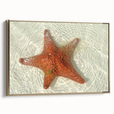 Framed canvas wall art featuring a vintage-style landscape of Quintana Roo, Mexico with black and gold tones.