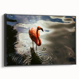 Black and white vintage landscape art of Yucatan, Mexico on a framed canvas, suitable for bedroom decor.