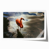 Extra large rolled print of Yucatán scenery with vibrant green and blue floral elements, ideal for dining room wall art.