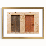 Extra large abstract art print of Dubai skyline in textured gold tones on a framed canvas, ideal for living room decor.
