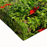 Black and white landscape art painting of a Middle Eastern scenery on large stretched canvas.