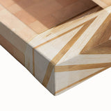 Black and white landscape art painting of a Middle Eastern scenery on large stretched canvas.