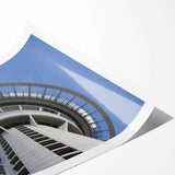 Extra large wall art depicting line art flowers in muted earth tones on rolled canvas, suitable for large living room spaces.