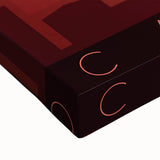 Black and white landscape art painting of Canterbury, New Zealand on stretched canvas, ideal for bedroom wall art.