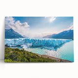 Black and white large art canvas of Argentine scenery, ideal for kitchen wall art or bedroom decor.
