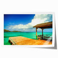 Extra large rolled print depicting vibrant floral scenery in Colombia, ideal for art wall dining room or bathroom.
