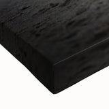 Large art canvas featuring a black and white landscape of the Galápagos, ideal for bedroom wall decor.