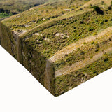 Black and white landscape art painting of Ecuadorian scenery on large stretched canvas, suitable for bedroom wall decor.