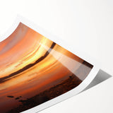 Extra large wall art featuring line art flowers in muted earth tones on a rolled print, ideal for large living room decor.