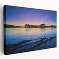 Large canvas print of an Arkansas landscape in muted earth tones, ideal for kitchen wall art.