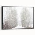 Black and white wall art featuring a vintage-style landscape of Aspen, Colorado on framed canvas, ideal for bedroom decor.