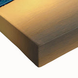 Black and white landscape painting of Daytona on stretched canvas, ideal for bedroom wall art.