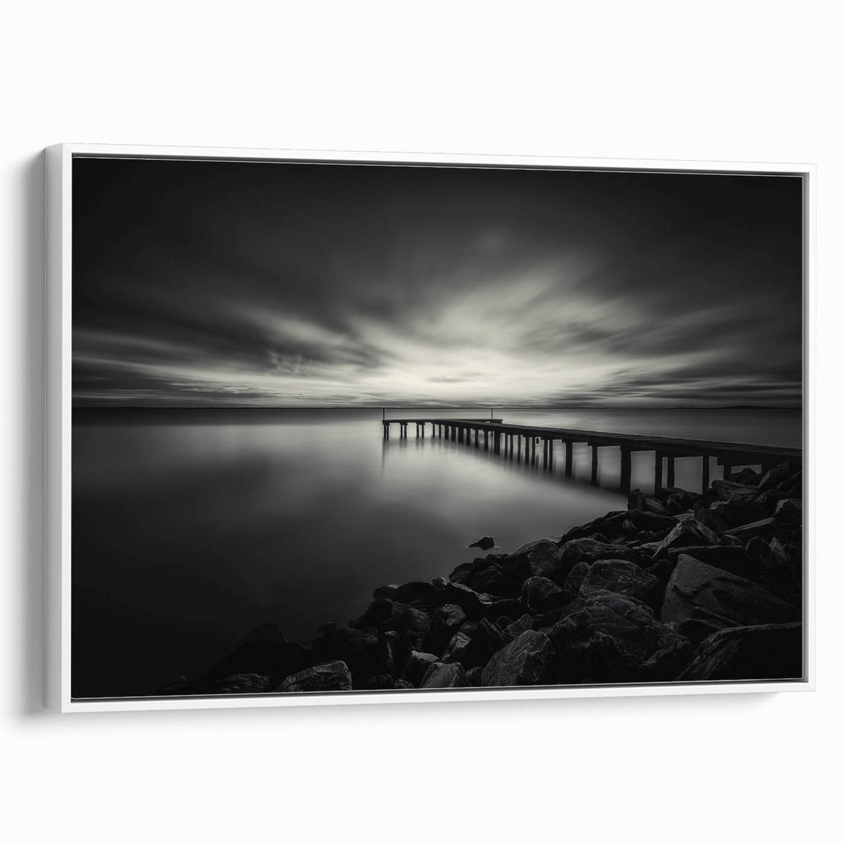 Vintage poster art of Delaware scenery on framed canvas, featuring a colorful palette, ideal for living room decor.