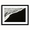 Extra large abstract art print of vibrant Kauai scenery on textured canvas, framed in black, ideal for living room decor.