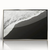 Mid-century modernist art of Kauai landscape in acrylic, with vibrant green and blue tones, ideal for nursery wall art.