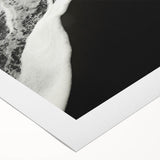 Art deco poster of Kauai, Hawaii scenery in muted green and blue tones on rolled canvas, suitable for dining room wall art.