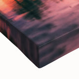 Large art depicting a black and white landscape of Maui, Hawaii on stretched canvas, ideal for bedroom wall decor.