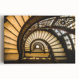 Black and white large art canvas of Chicago skyline, ideal for kitchen wall art.
