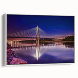 Vintage poster art of Kansas scenery on a framed canvas, featuring colorful art with black accents.