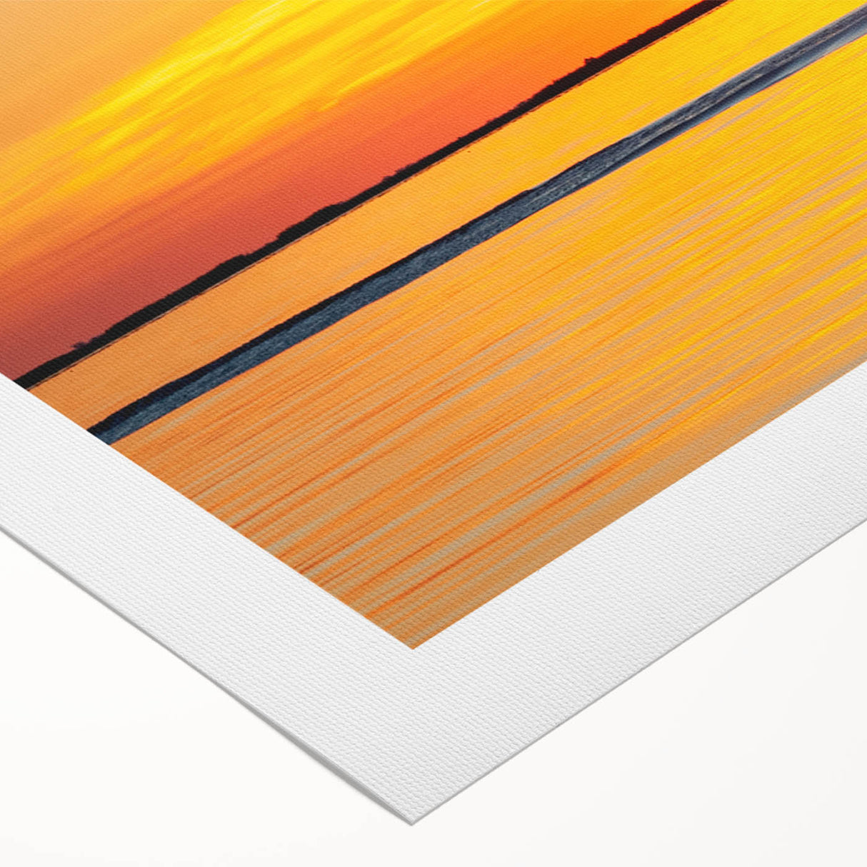 Art deco poster featuring a vibrant Louisiana landscape on rolled canvas, ideal for dining room decor.