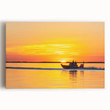 Black and white acrylic print of Louisiana scenery on stretched canvas, ideal for kitchen wall art.