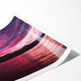 Extra large wall art featuring line art flowers in black on white, rolled print, ideal for large living room decor.