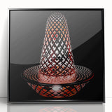 Large abstract wall art depicting the St.