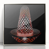 Mid-century modernist art of St.