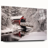 Large abstract wall art of a New Hampshire scenery in muted earth tones on acrylic glass.