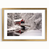 Extra large abstract art print of a textured New Hampshire scenery in a gold frame, ideal for living room decor.