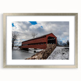 Textured abstract art print depicting Pennsylvania scenery in muted earth tones, framed in silver, ideal for bedroom art.