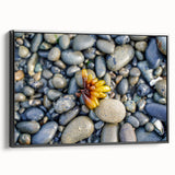 Black and white landscape art painting of Olympic National Park on framed canvas, suitable for bedroom decor.