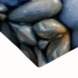 Black and white landscape art painting of Olympic National Park on stretched canvas, ideal for bedroom wall decor.