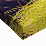 Black and white landscape art painting of the Grand Tetons on stretched canvas, suitable for bedroom wall art.