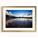 Extra large wall art depicting an abstract representation of Yellowstone with textured strokes in earthy tones on a…