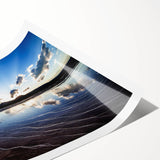 Extra large wall art featuring line art flowers in soft gray tones on a rolled canvas, ideal for large living room decor.