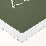 Art deco poster featuring a serene autumn landscape on rolled canvas, ideal for dining room wall art.