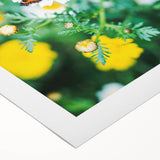 Art Deco poster featuring a spring theme with pastel colors on rolled canvas, ideal for dining room wall art.